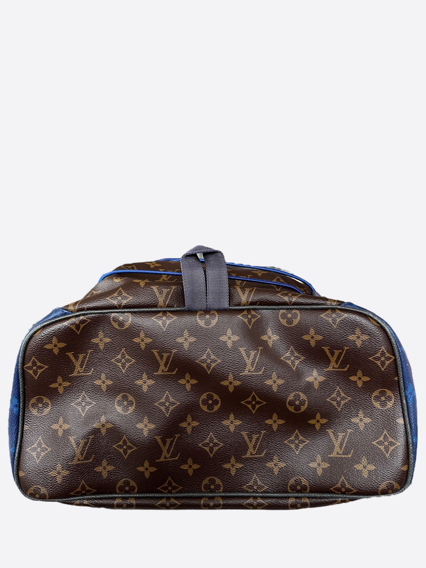 Louis Vuitton Brown & Blue Monogram Outdoor Backpack