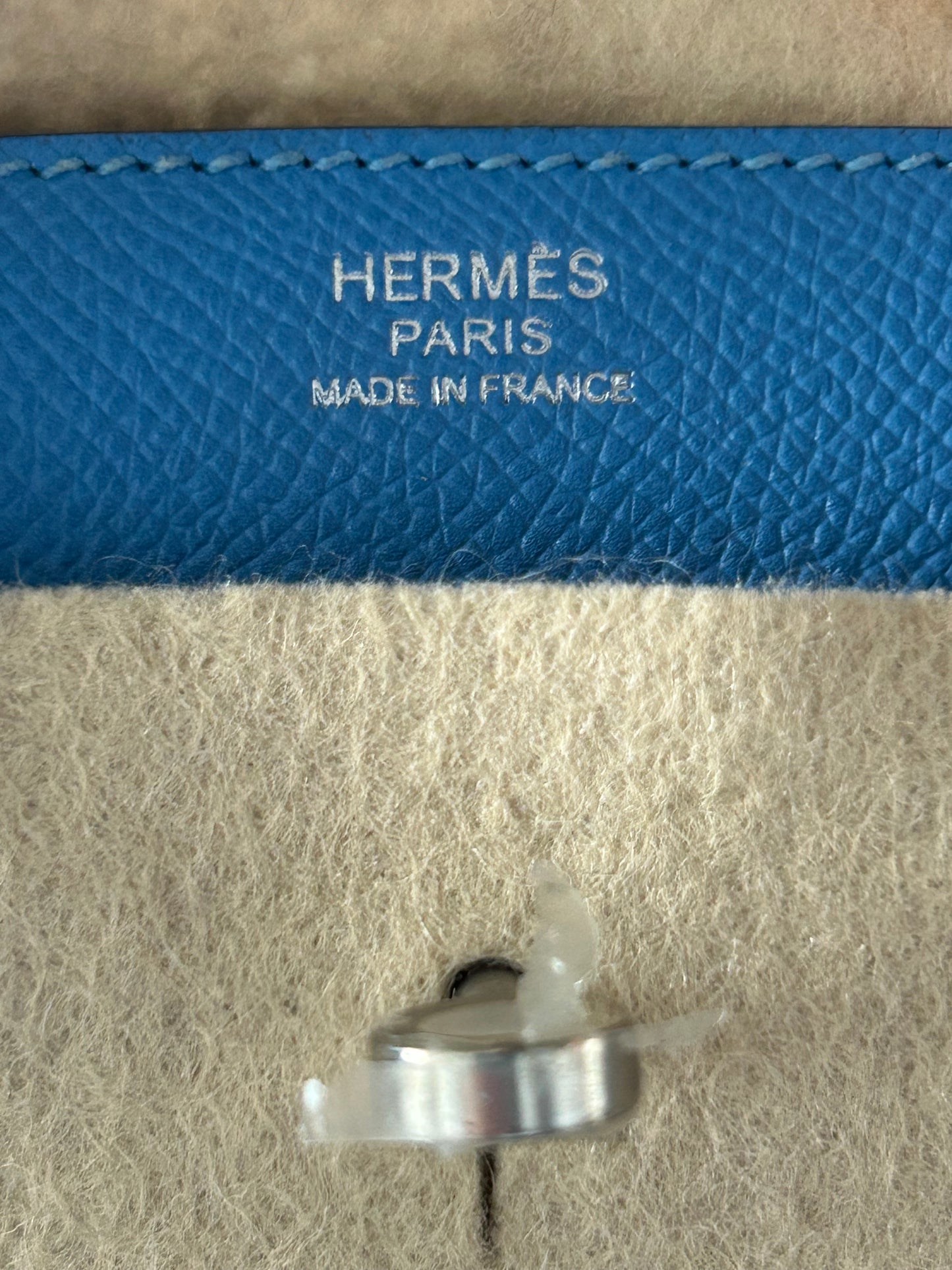 Hermes Bleu Colvert Epsom Birkin 30