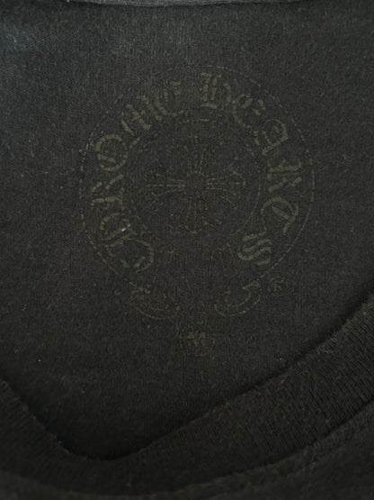 Chrome Hearts Black & White Cross Logo T-Shirt