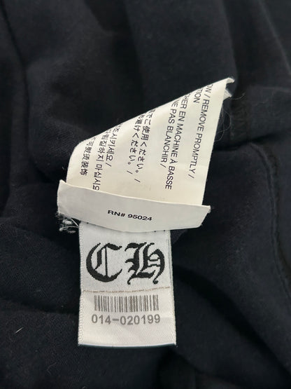 Chrome Hearts Black & White Cross Logo T-Shirt