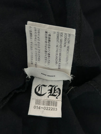Chrome Hearts Black & White Jumbo Floral Cross T-Shirt