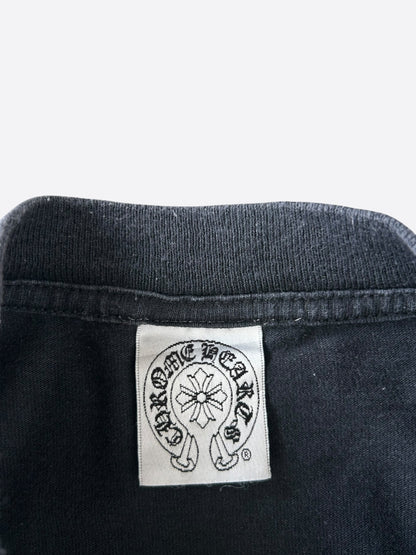 Chrome Hearts Kyosuke Himuro Black & White Cross Logo T-Shirt