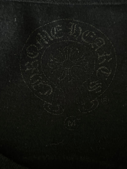 Chrome Hearts Black & White Cross Logo T-Shirt