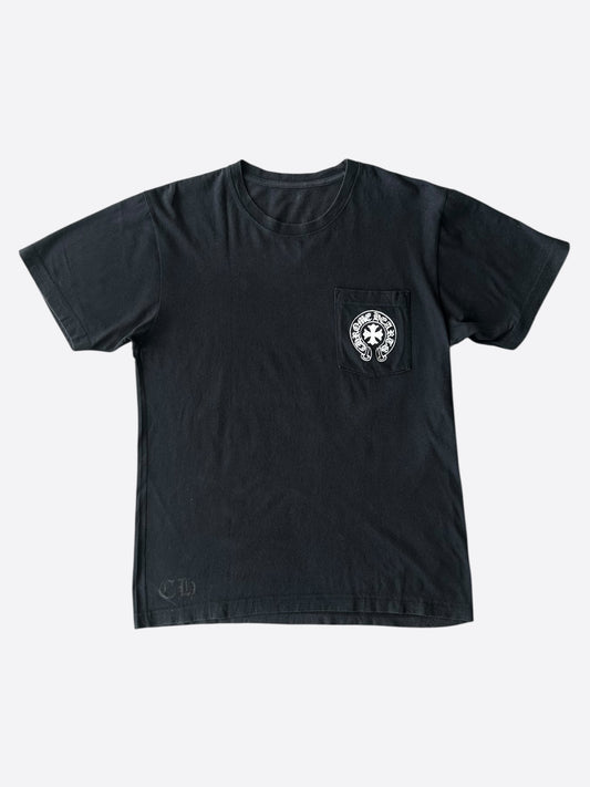 Chrome Hearts Black & White Tokyo Exclusive Eyechart T-Shirt