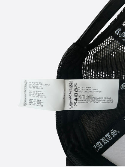 Chrome Hearts Black USA Triple Cross Patch Hat