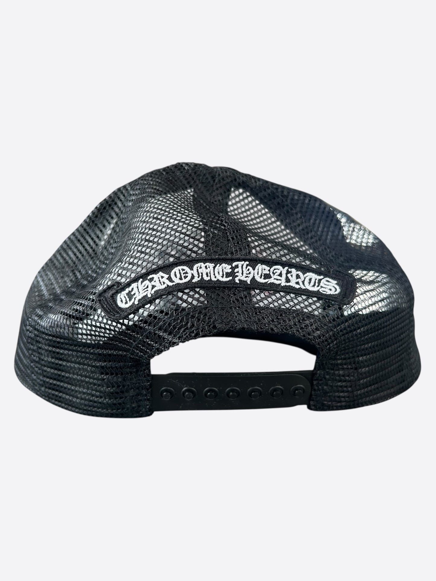Chrome Hearts Black USA Triple Cross Patch Hat