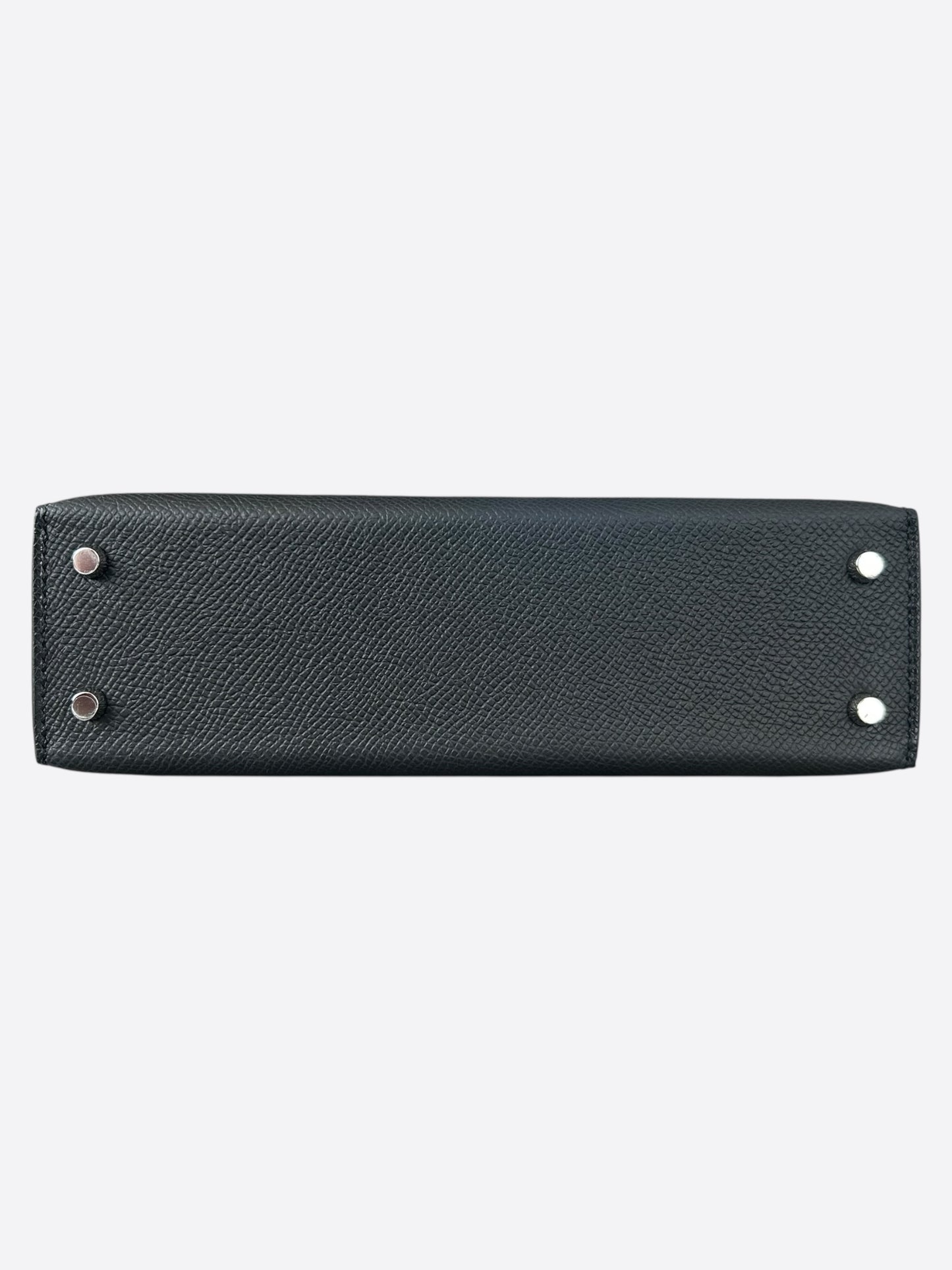 Hermes Black Epsom Mini Kelly 20