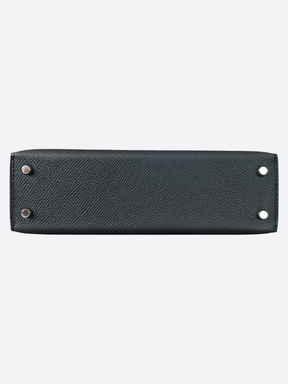 Hermes Black Epsom Mini Kelly 20