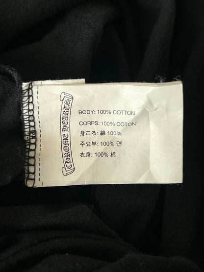 Chrome Hearts Black Gradient Dagger Logo T-Shirt