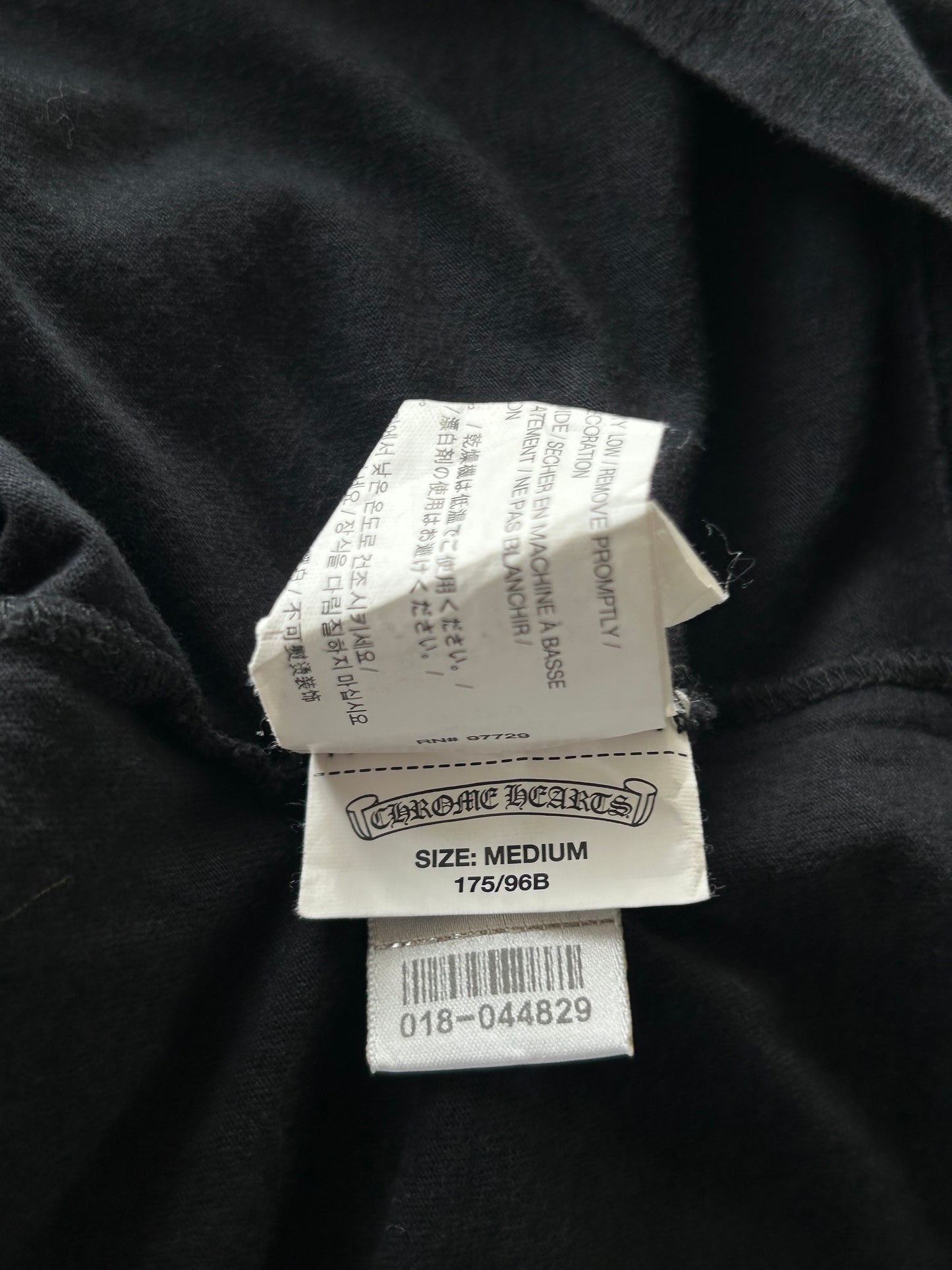 Chrome Hearts Hong Kong Exclusive Horseshoe Logo T-Shirt