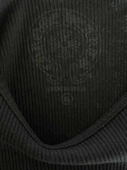 Chrome Hearts Black & White Cross Tank Top
