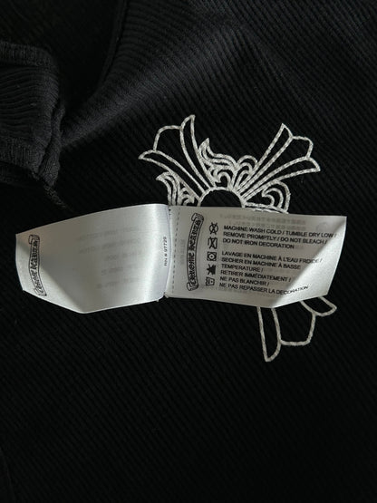 Chrome Hearts Black & White Cross Tank Top