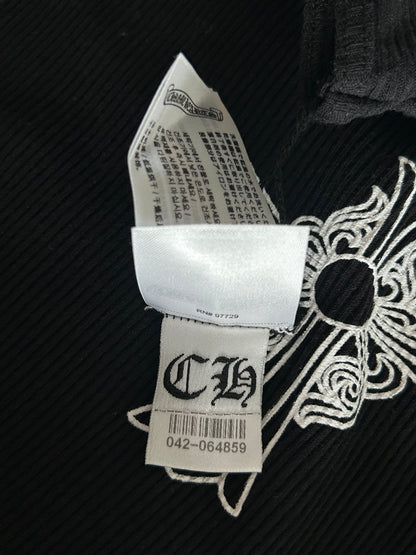 Chrome Hearts Black & White Cross Tank Top