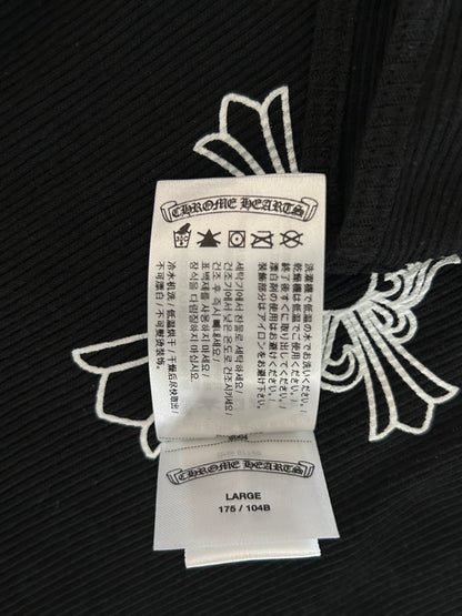 Chrome Hearts Black & White Cross Tank Top