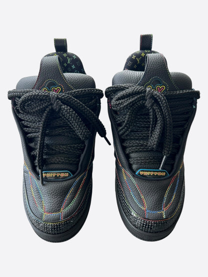 Louis Vuitton Black & Gradient Skate Trainers