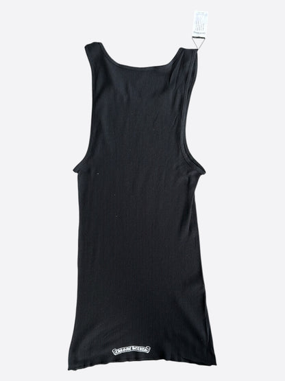 Chrome Hearts Black & White Cross Tank Top