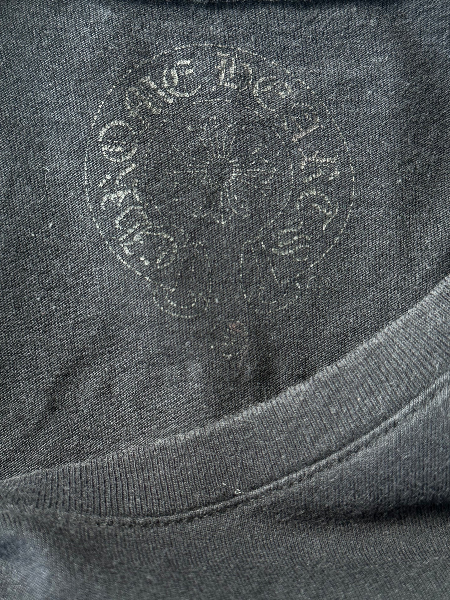 Chrome Hearts Silver Horseshoe Logo T-Shirt