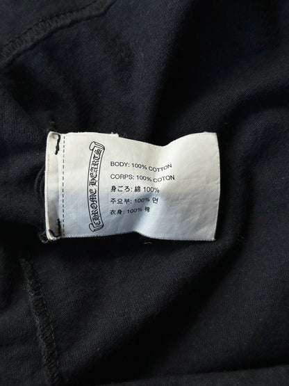 Chrome Hearts Silver Horseshoe Logo T-Shirt