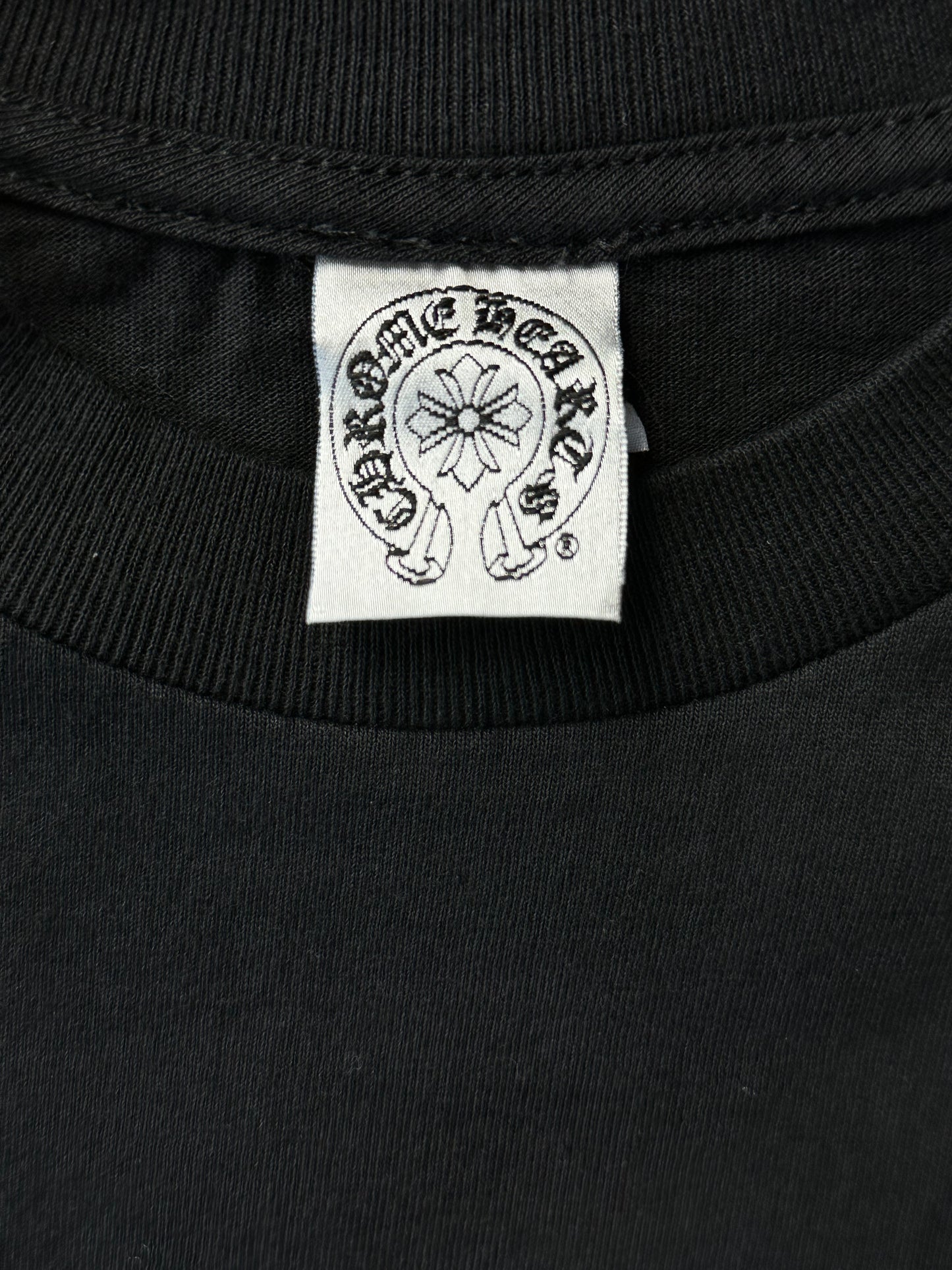 Chrome Hearts Kyosuke Himuro Black & White Cross Logo T-Shirt
