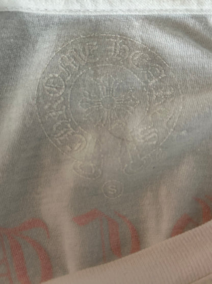 Chrome Hearts White & Red Made In Hollywood T-Shirt