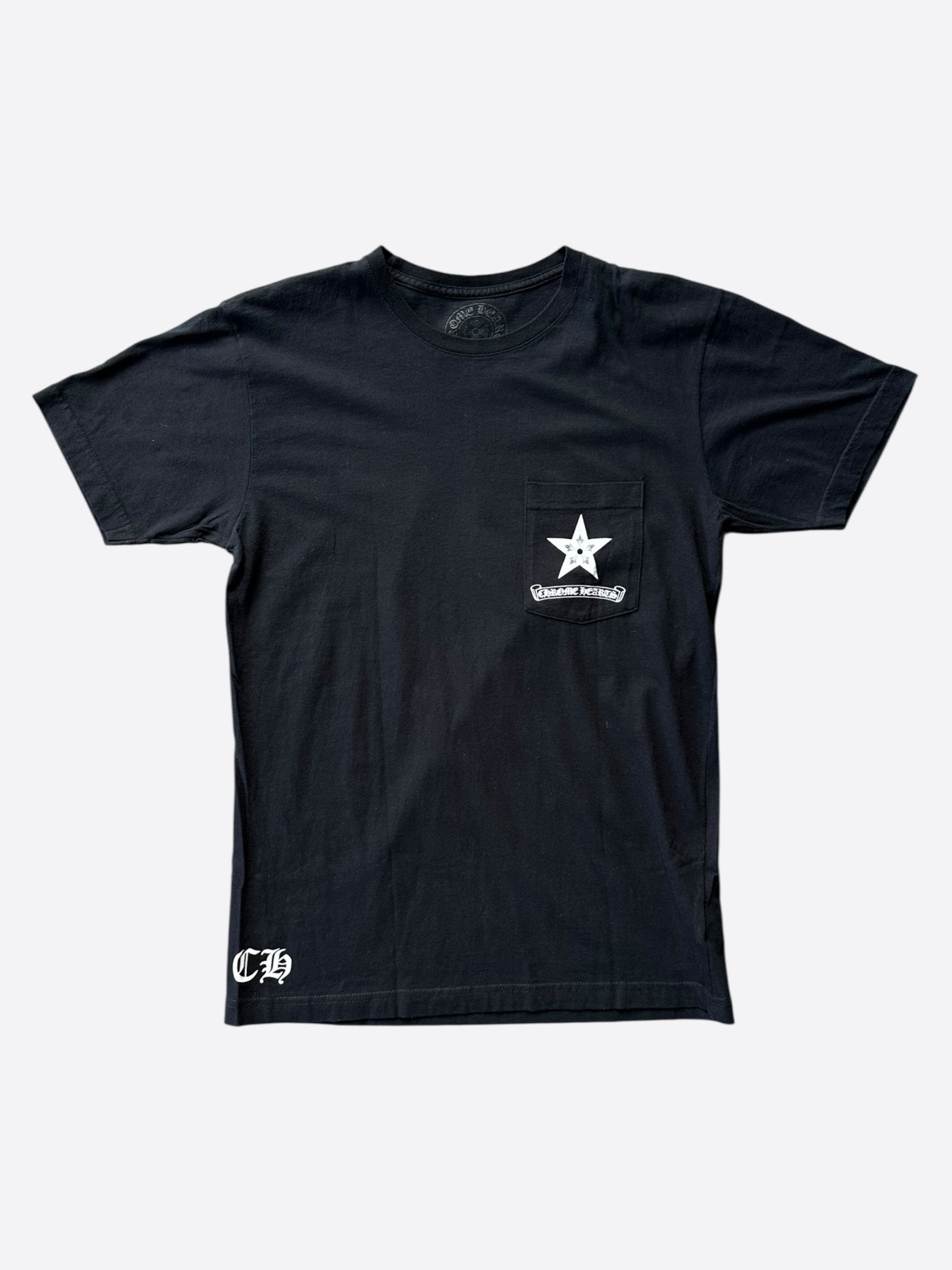 Chrome Hearts Black & White Star T-Shirt – Savonches