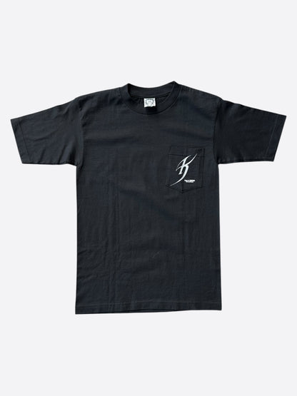 Chrome Hearts Kyosuke Himuro Black & White Cross Logo T-Shirt