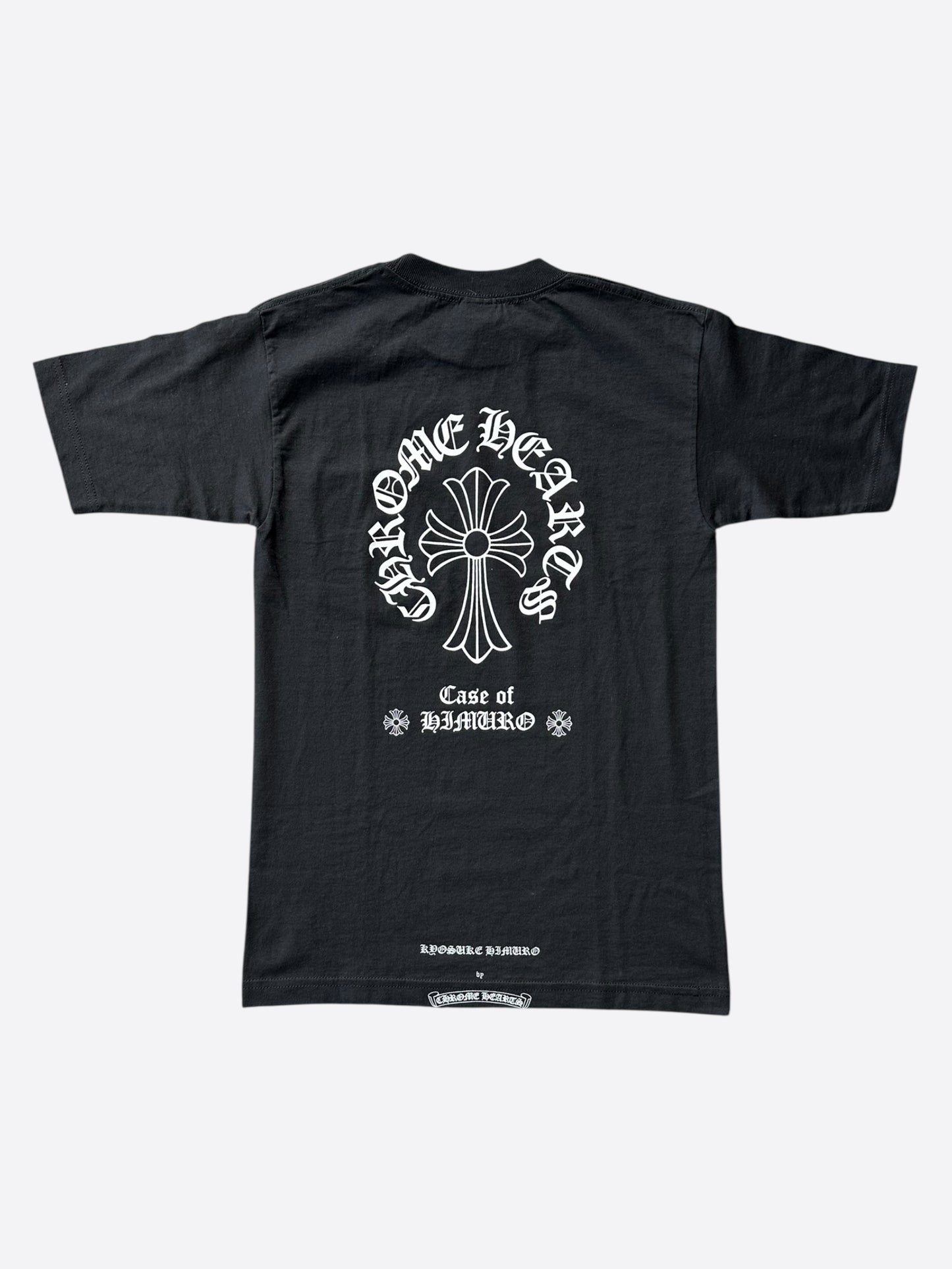 Chrome Hearts Kyosuke Himuro Black & White Cross Logo T-Shirt