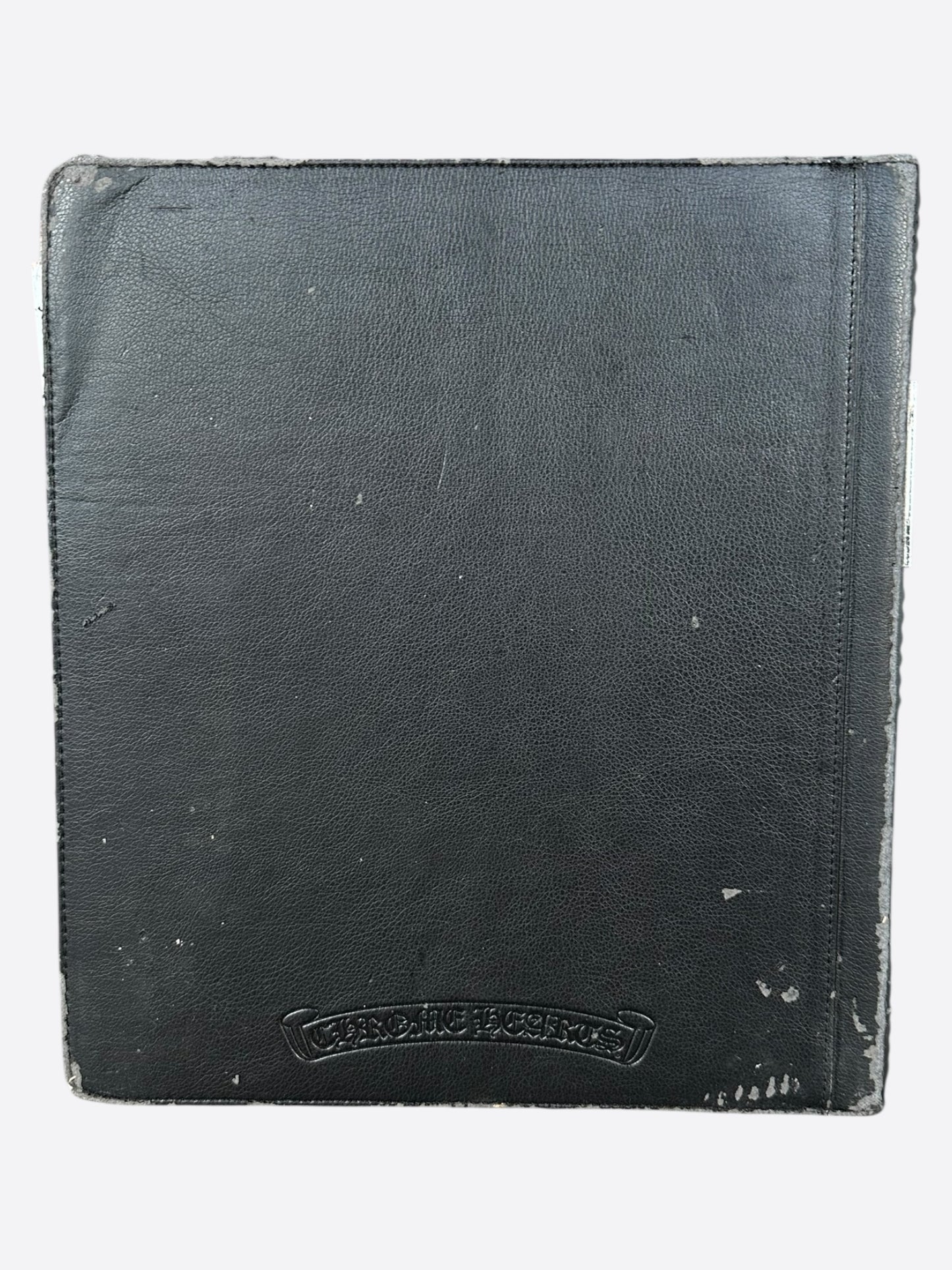 Chrome Hearts Black Leather Binder