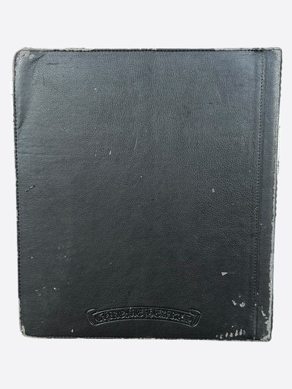Chrome Hearts Black Leather Binder