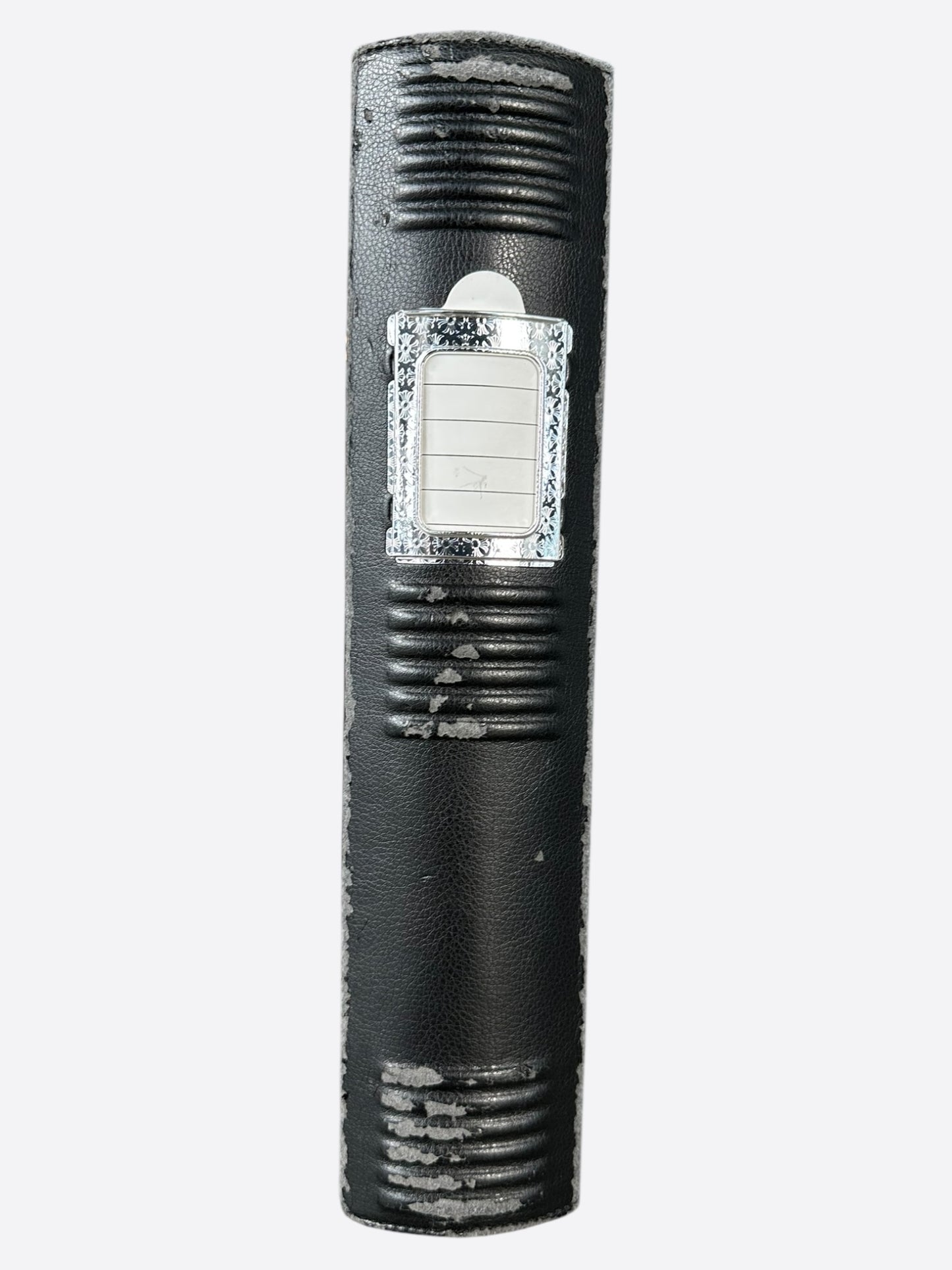 Chrome Hearts Black Leather Binder