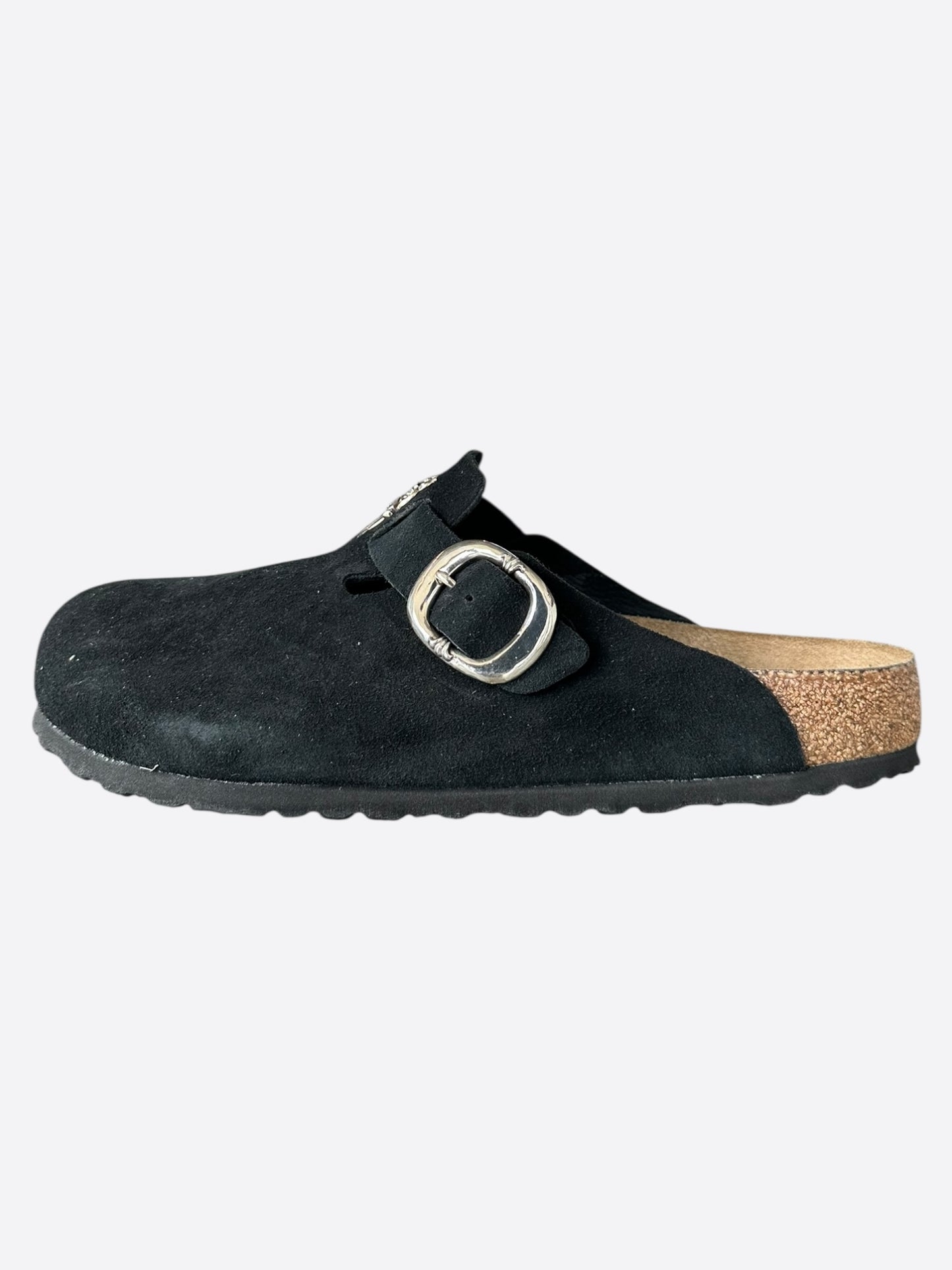 Chrome Hearts Black & Silver Dagger Birkenstocks