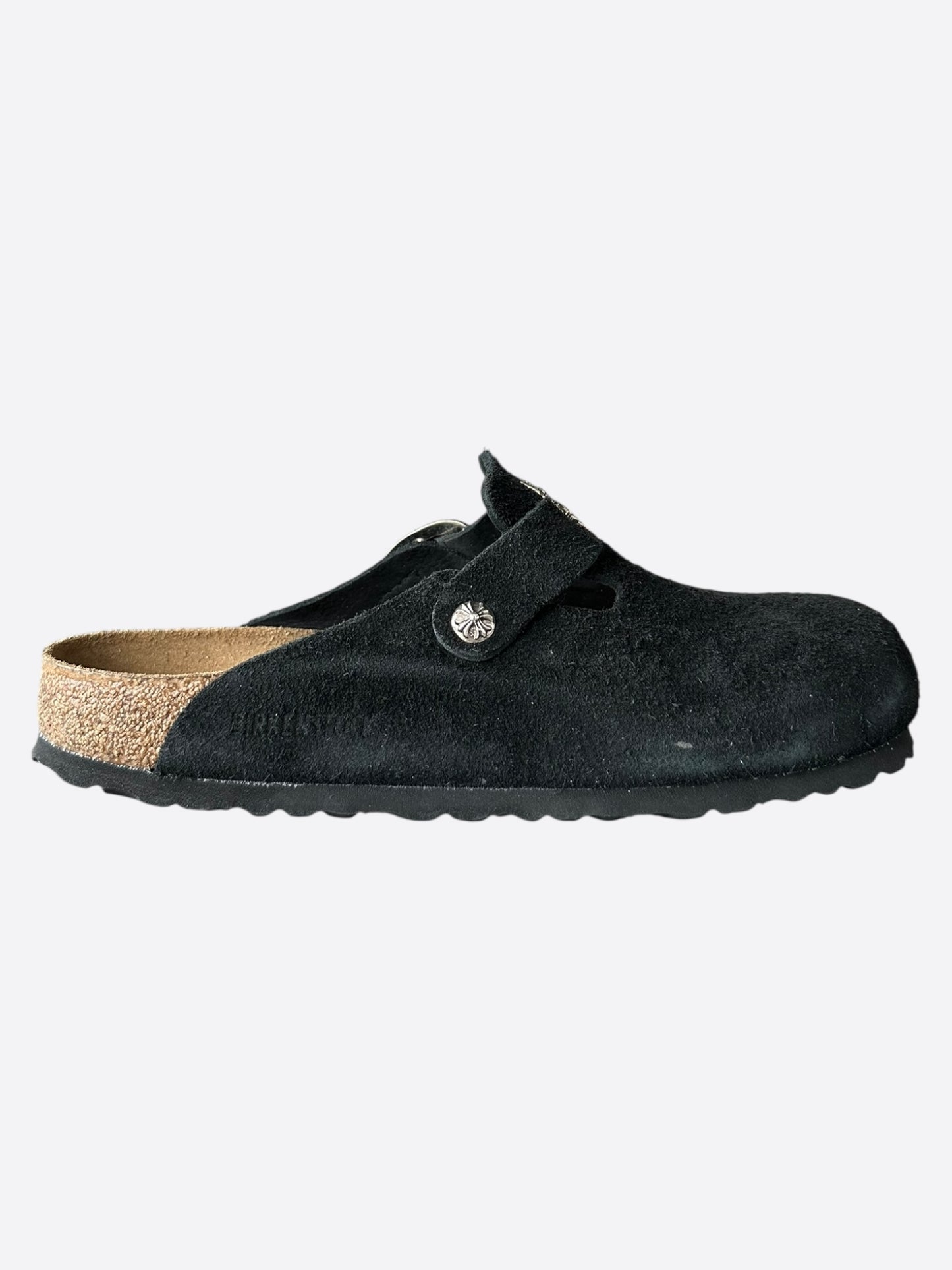 Chrome Hearts Black & Silver Dagger Birkenstocks
