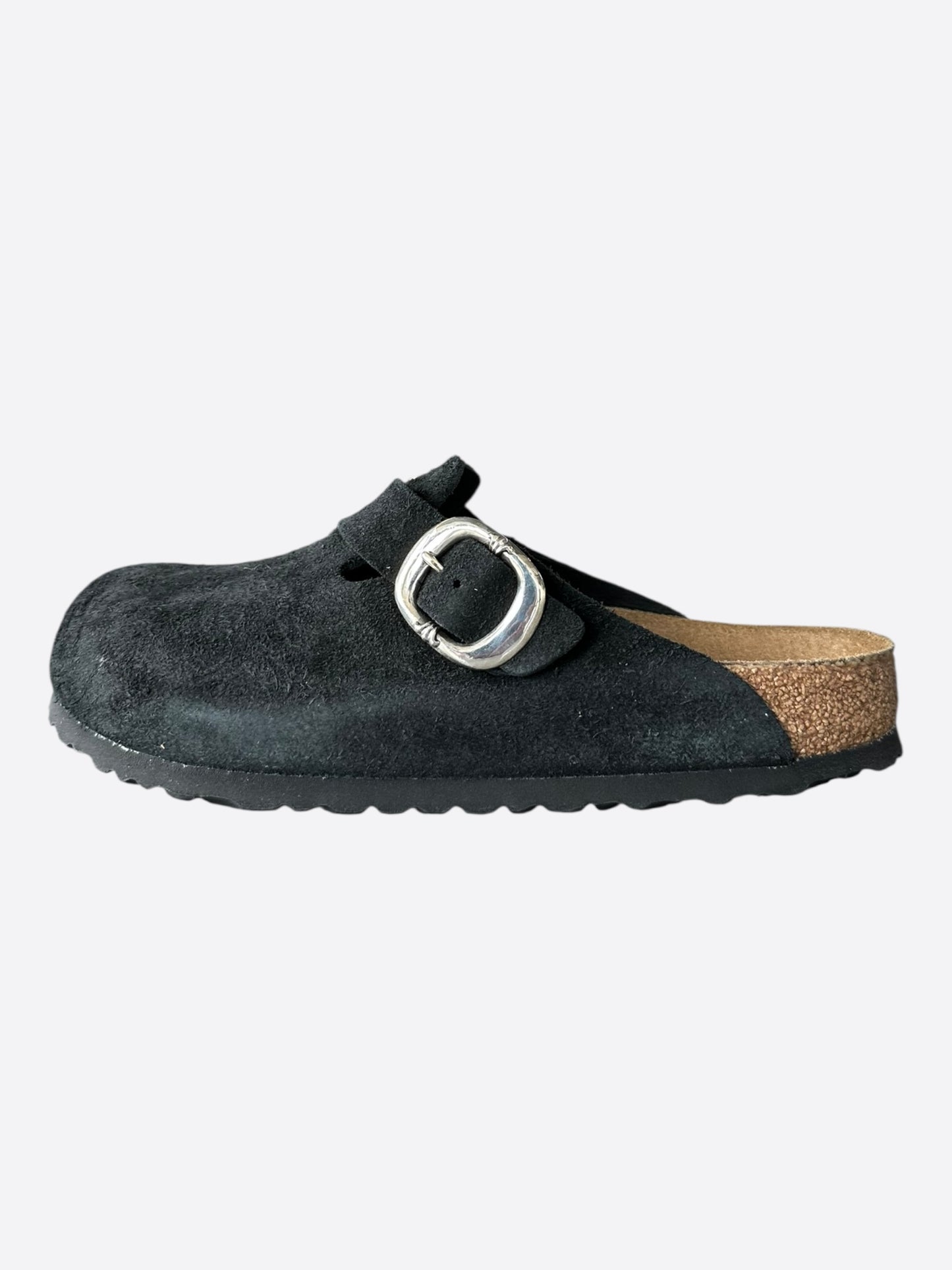 Chrome Hearts Black & Silver Dagger Birkenstocks