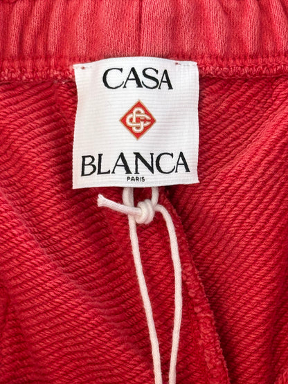 Casablanca Red & Chrome Logo Shorts