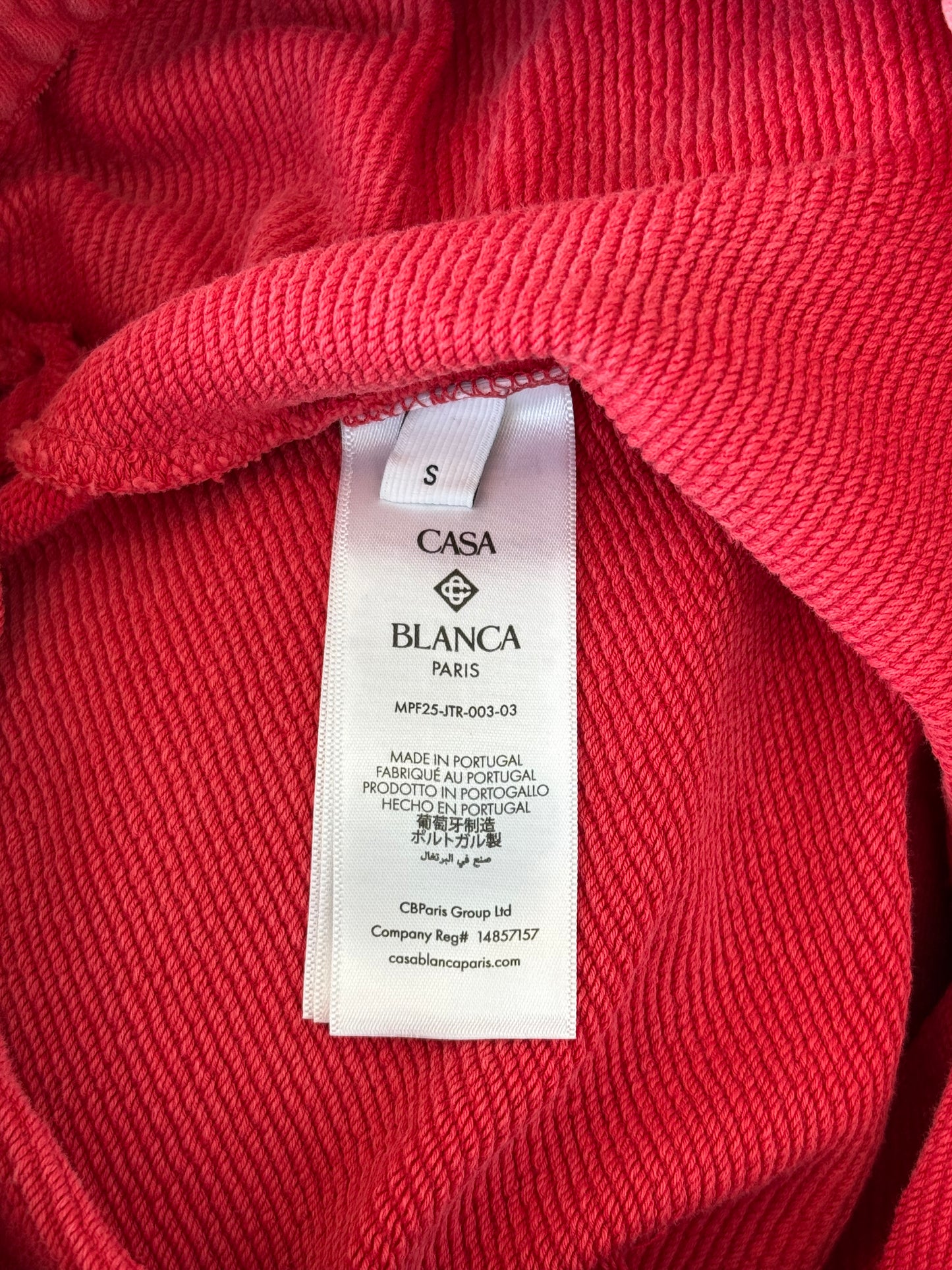 Casablanca Red & Chrome Logo Shorts