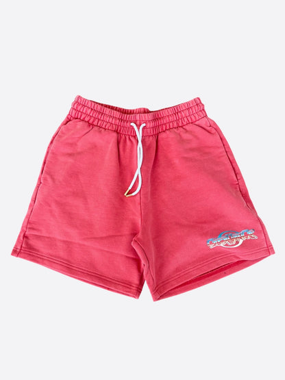 Casablanca Red & Chrome Logo Shorts