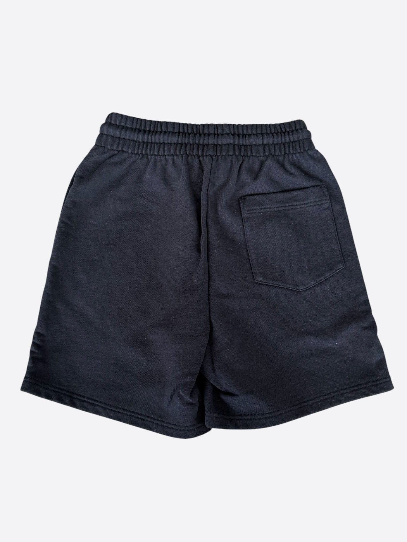 Casablanca Black & Red Diamond Patch Shorts