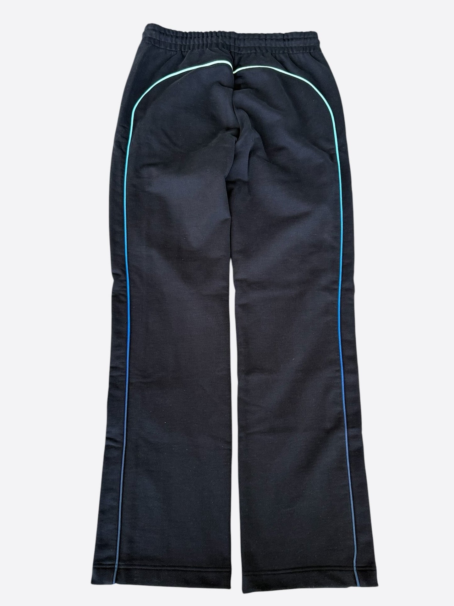 Casablanca Black & Gradient Embroidered Logo Sweatpants