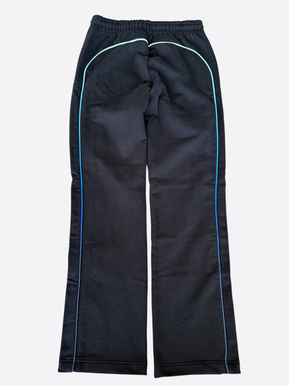 Casablanca Black & Gradient Embroidered Logo Sweatpants