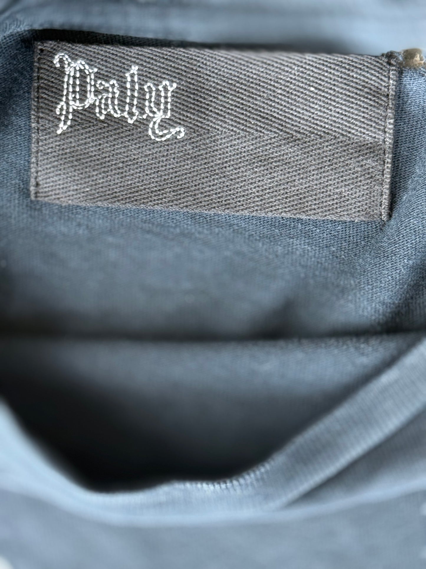 Paly Navy & White Loves Of Liz Graphic Distressed T-Shirt