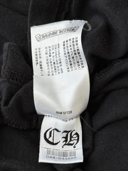 Chrome Hearts Black & Pink Horseshoe Logo Longsleeve T-Shirt