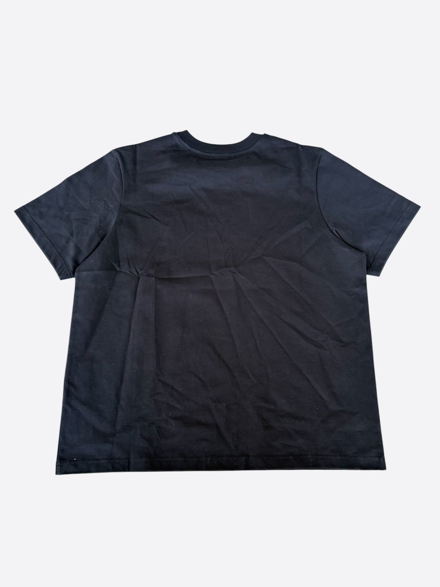 Casablanca Black & Red Diamond Patch T-Shirt