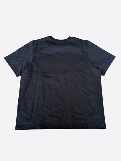 Casablanca Black & Red Diamond Patch T-Shirt