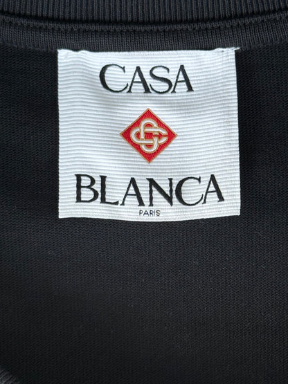 Casablanca Black & Multicolor Frosty Mountain Graphic T-Shirt