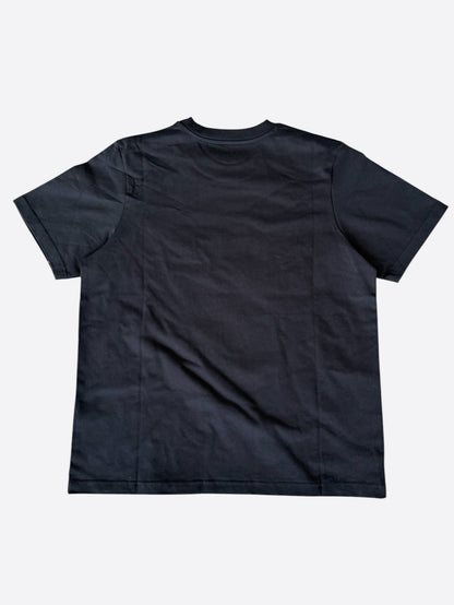 Casablanca Black & Multicolor Mushroom Graphic T-Shirt