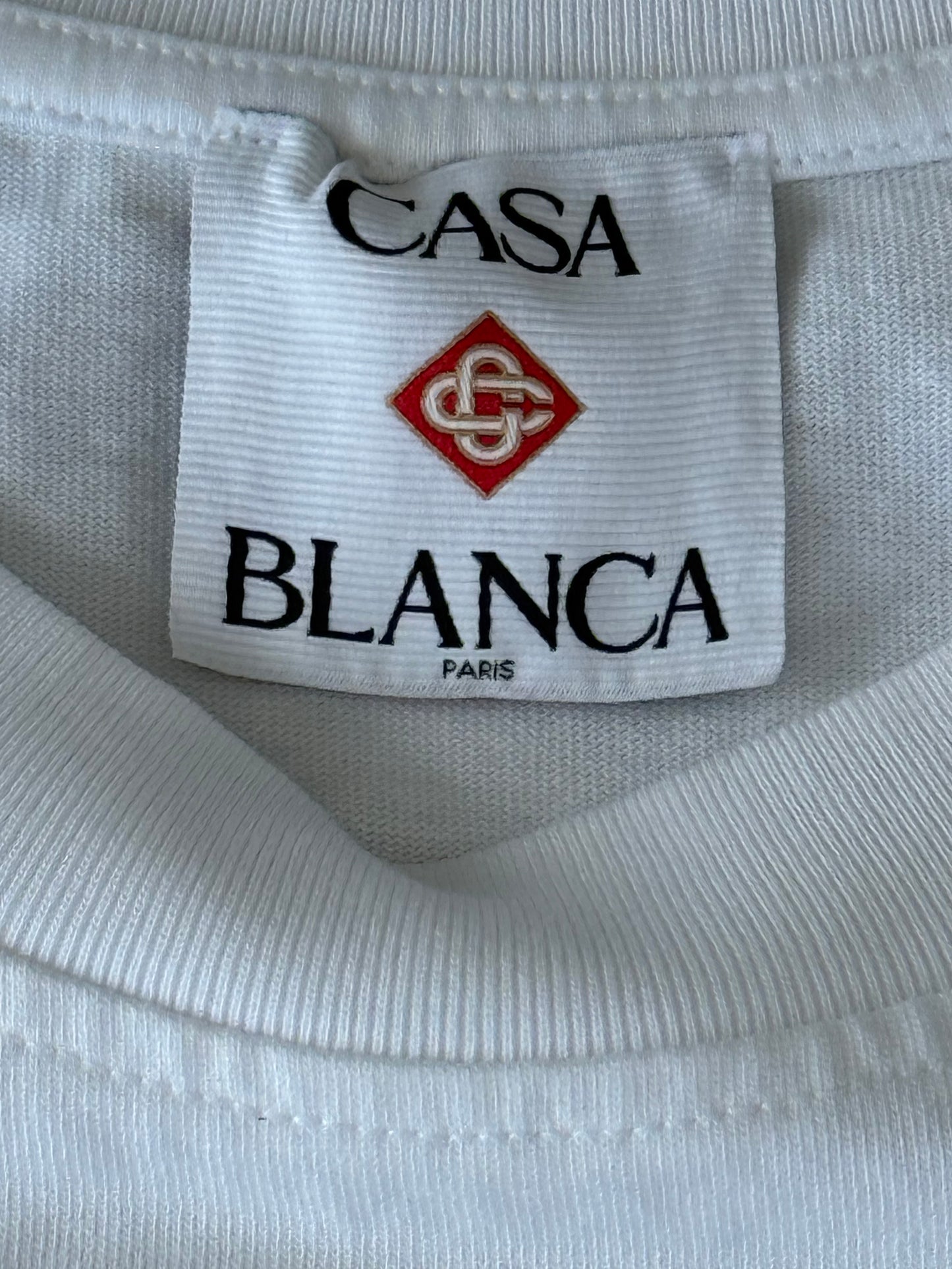 Casablanca White & Multicolor Ingredients Graphic T-Shirt