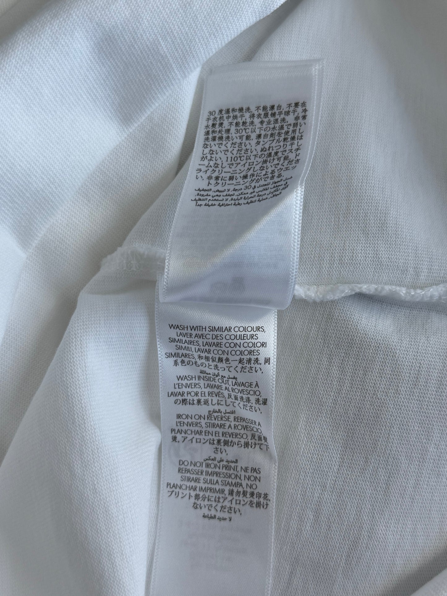 Casablanca White & Multicolor Ingredients Graphic T-Shirt