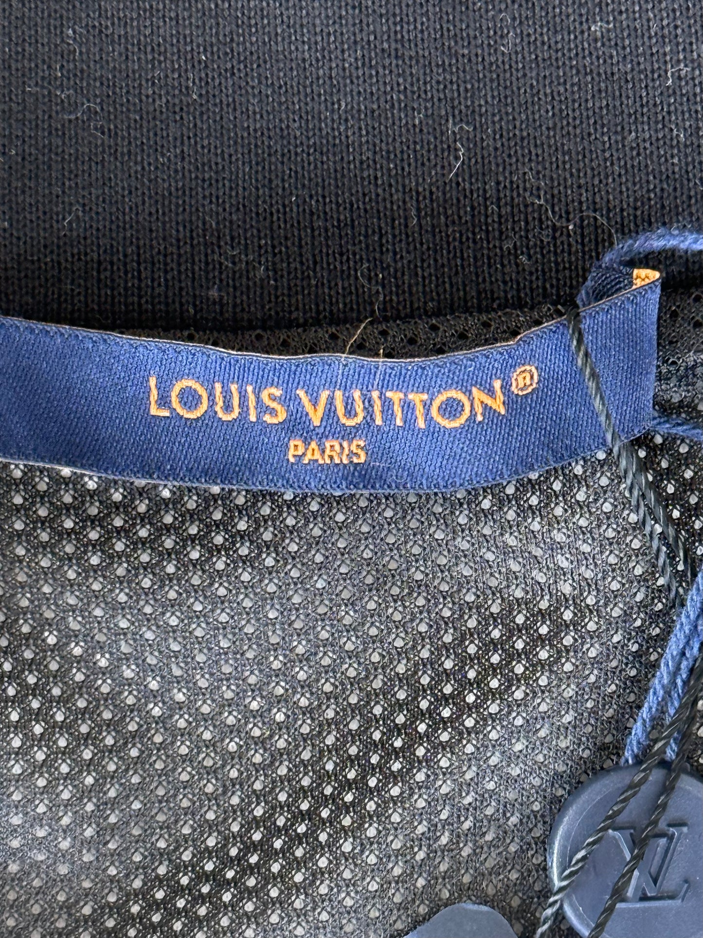 Louis Vuitton Black & White Hybrid Track Jacket