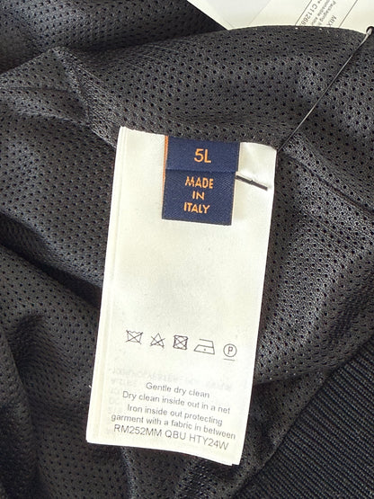 Louis Vuitton Black & White Hybrid Track Jacket
