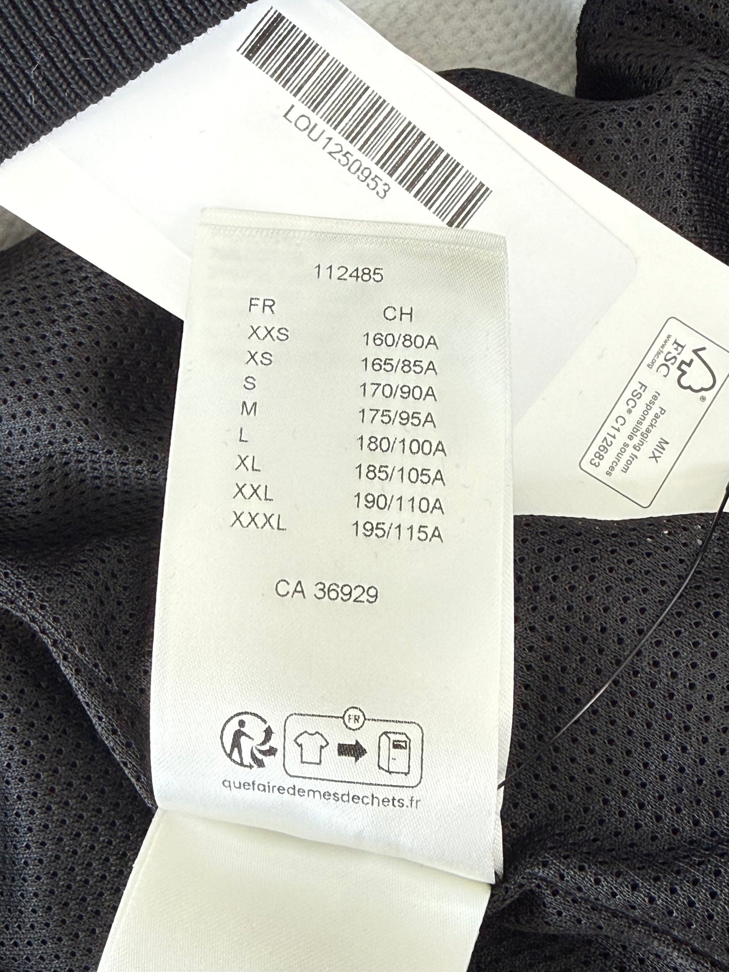 Louis Vuitton Black & White Hybrid Track Jacket